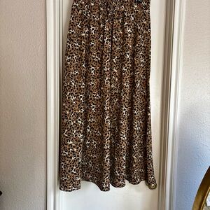 Wild Elegance Leopard Maxi Skirt